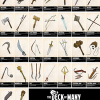 The Deck of Many: Weapons