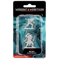 D&D: Nolzur's Marvelous Miniatures - Wererat & Weretiger