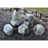 Werewolf Labradorite "Moonstone" Stone Dice Set