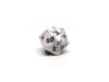 White Howlite D20 - Elvenkind Font