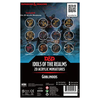 D&D: Idols of the Realms - Goblinoids 2D Acrylic Miniatures