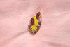 Crystal Axolotl Hard Enamel Pin