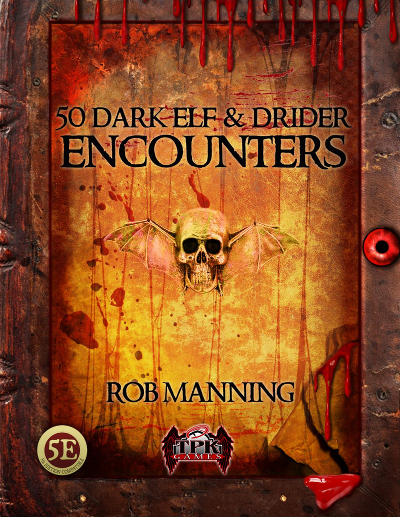 50 Dark Elf & Drider Encounters – Open Gaming Store